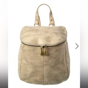 HOBO RIVER LEATHER BACKPACK
Gold and matching Lauren wallet